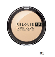 Relouis Pro Icon Look Satin Face Powder - 3 Shades