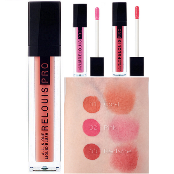 RELOUIS PRO All-In-One Liquid Blush - 3 Shades