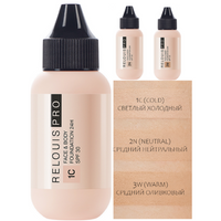 RELOUIS PRO Face&Body Foundation 24H SPF 30 - 3 Shades