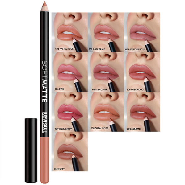 LuxVisage SOFT MATTE LIP PENCIL - 10 Shades