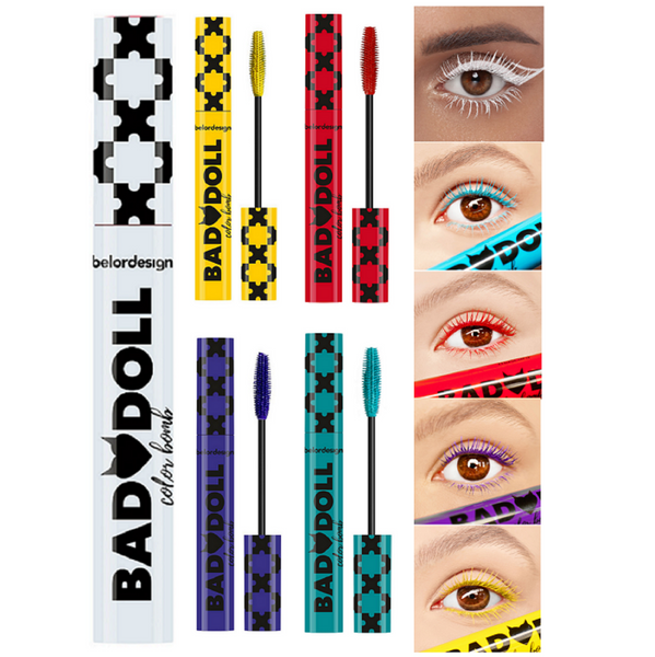 BelorDesign Bad Doll Mascara Colored Volume - 5 Shades