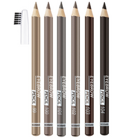 LuxVisage Long-lasting powder eyebrows pencil - 6 Shades