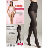 Conte Solo 40 Women's tights with shorts Nero (Black) - 4 Size