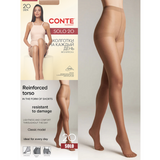 Conte Solo 20 Women's tights with shorts Natural - 4 Size