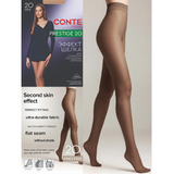 Conte  PRESTIGE 20 Women's tights with a "soft silk" effect Shade- 4 Size