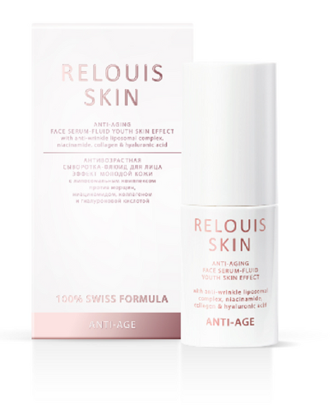 Relouis Skin ANTI-AGING SERUM-FLUID FOR THE FACE WITH ANTI-WRINKLE LIPOSOMAL COMPLEX