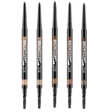 LuxVisage Mechanical eyebrow pencil BROWISSIMO ultra slim super stay 24H - 5 Shades