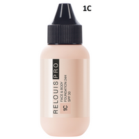 RELOUIS PRO Face&Body Foundation 24H SPF 30 - 3 Shades