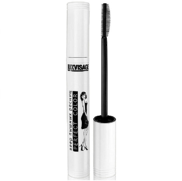 LuxVisage Volume Mascara Perfect Color Fan of Lush Eyelashes