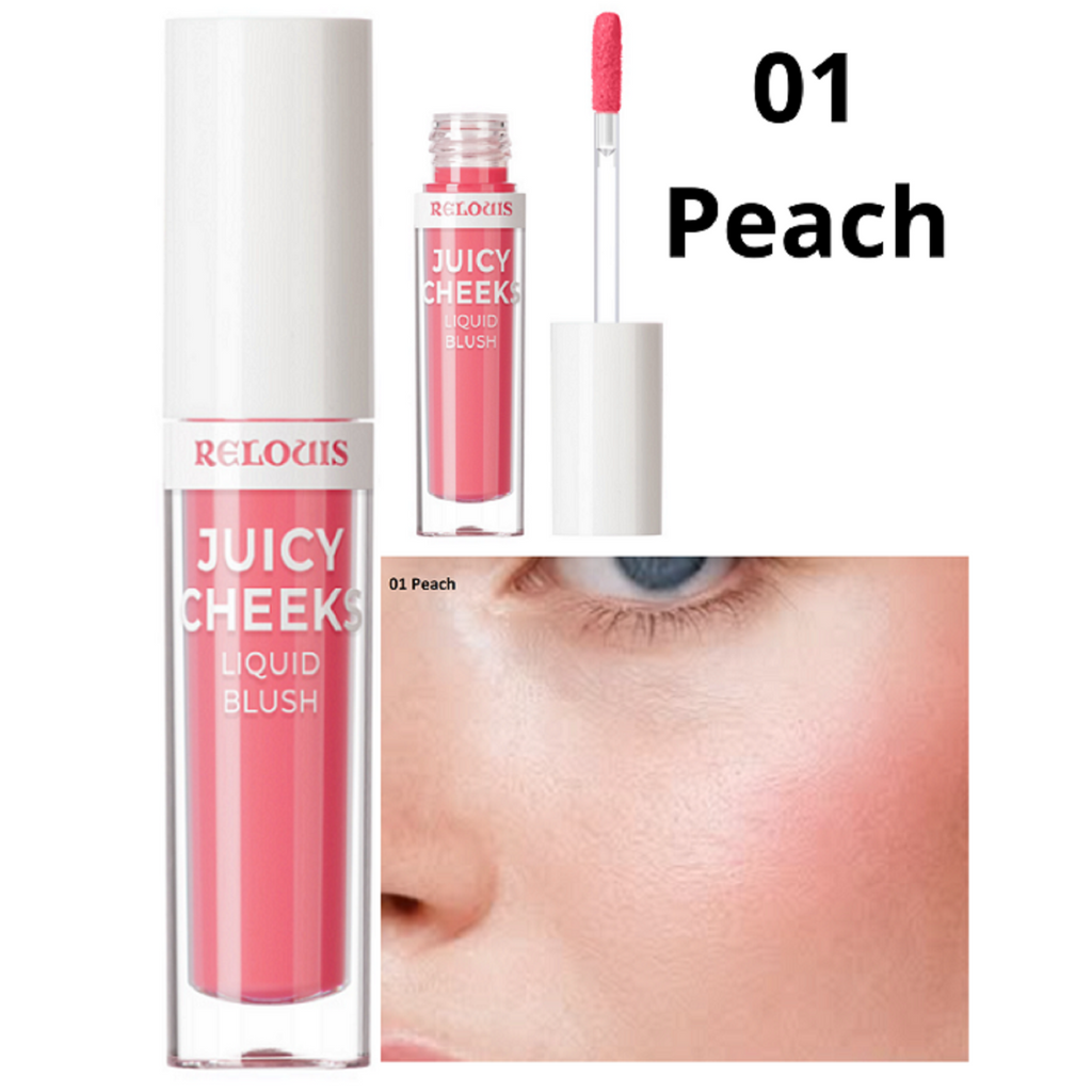 Juicy Cheeks Liquid Blush 01 PEACH - alternate view