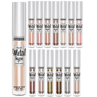 LuxVisage Metal Hype Liquid Eyeshadows - 14 Shades