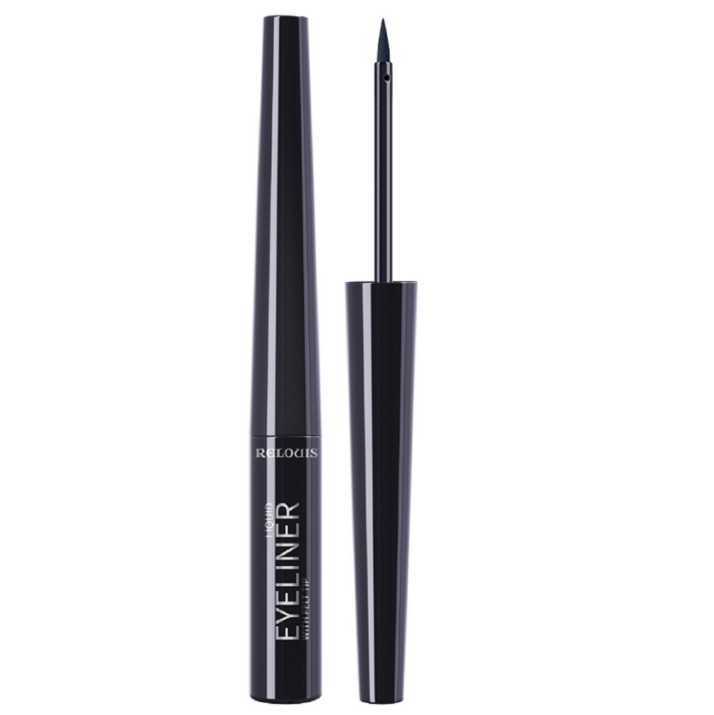 Liquid eyeliner with felt tip