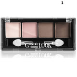 LuxVisage Glam Look Eyeshadow Pallette - 4 Shades