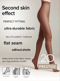 Conte  PRESTIGE 20 Women's tights with a "soft silk" effect Mocca- 4 Size
