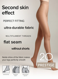 Conte  PRESTIGE 20 Women's tights with a "soft silk" effect Natural - 4 Size