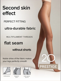 Conte  PRESTIGE 20 Women's tights with a "soft silk" effect Bronz- 4 Size