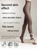 Conte  PRESTIGE 20 Women's tights with a "soft silk" effect Grafit- 4 Size