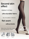 Conte  PRESTIGE 20 Women's tights with a "soft silk" effect  Nero (Black)- 4 Size