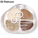 Relouis Y.O.U. Really Brilly Eyeshadows Palette - 2 Shades