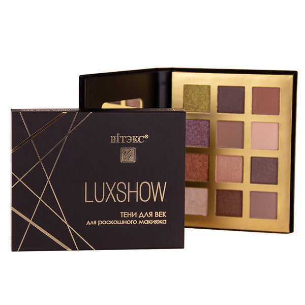 Belita Vitex Luxshow  for luxurious makeup Perfect Nude eyeshadows (12 tones) 11 g