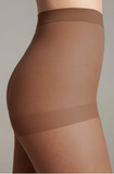 Conte Solo 40 Women's tights with shorts Mocca - 4 Size