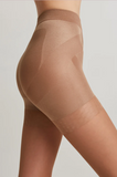 Conte X-Press 20 Women's tights with strong "7 zones" correction and push-up effect Bronz - 4 Size