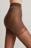 Conte X-Press 20 Women's tights with strong "7 zones" correction and push-up effect Mocca - 4 Size