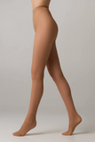 Conte TULLE 30 Women's matte tights with a tulle effect Natural - 4 Size