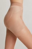 Conte X-Press 20 Women's tights with strong "7 zones" correction and push-up effect Natural  - 4 Size
