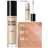 Relouis Glow Filter Fluid Foundation - 3 Shades