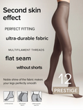 Conte PRESTIGE 12 Women's Tights with a "Soft Silk" Effect Grafit - 4 Size