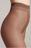 Conte  PRESTIGE 20 Women's tights with a "soft silk" effect Mocca- 4 Size