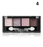 LuxVisage Glam Look Eyeshadow Pallette - 4 Shades