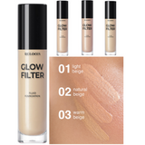 Relouis Glow Filter Fluid Foundation - 3 Shades
