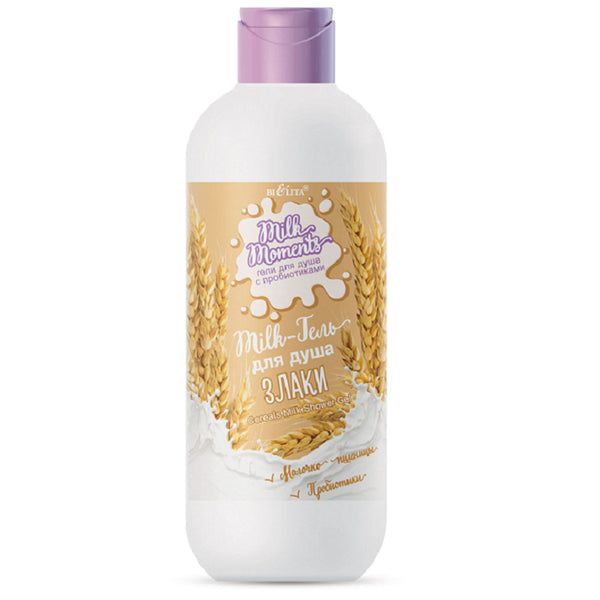 Belita Vitex Milk moments Milk shower gel "Cereals"