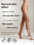 Conte PRESTIGE 12 Women's Tights with a "Soft Silk" Effect Natural - 4 Size