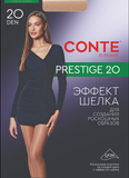 Conte  PRESTIGE 20 Women's tights with a "soft silk" effect  Nero (Black)- 4 Size