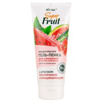 Belita Vitex SUPER FRUIT Micellar gel-foam for washing and removing makeup with watermelon, hyaluron and niacinamide