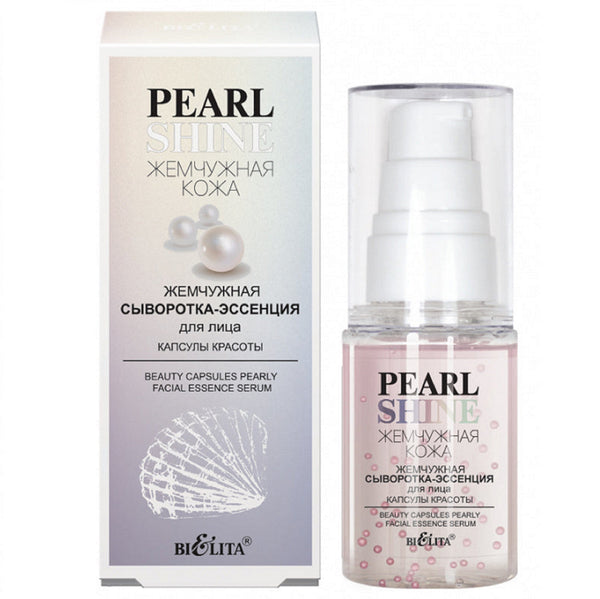 Belita Pearl Shine Pearl serum-essence for the face “Beauty Capsules” 30 ml