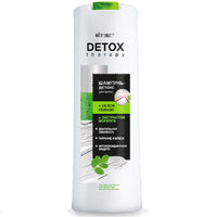 Belita Vitex DETOX Therapy SHAMPOO-DETOX for hair with WHITE CLAY and MORINGA EXTRACT