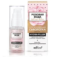 Belita Vitex PINK WATER. HydRoseDeluxe Super-moisturizing facial serum "HYDRA-FILLER" 30ml