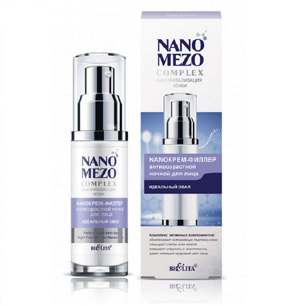 Belita Nano Mezo Complex Perfect Oval Anti-Age Night Facial Filler Nanocream 50 ml