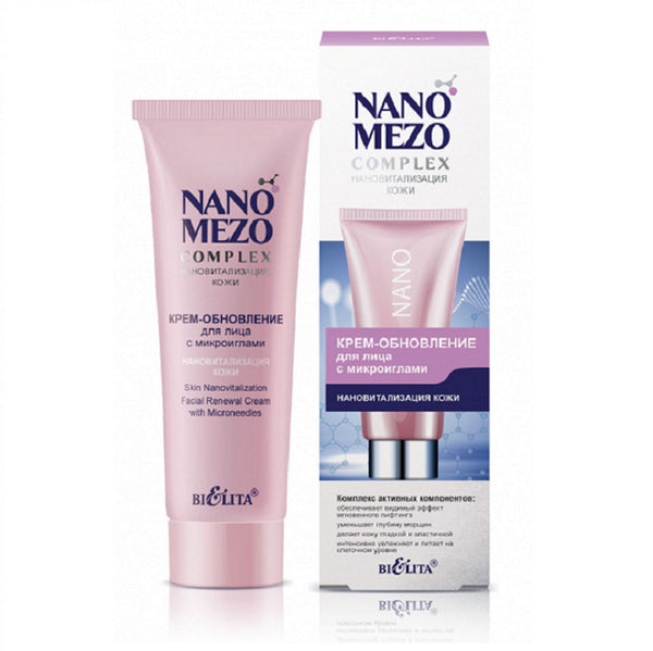 Belita Nano Mezo Complex Skin Nanovitalization Facial Renewal Cream with Microneedles 50 ml