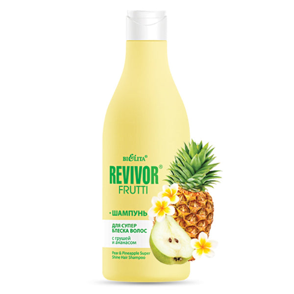 Belita Vitex Revivor Frutti Shampoo for super shine hair with pear and pineapple 500 ml