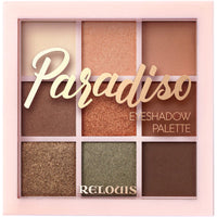 Relouis Paradiso Eyeshadows Palette - 03 Warm Palette 9 Colors