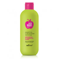 Belita Vitex SATIN HAIR.Glittering hair.Shampoo with apple cider vinegar for shine and smoothness of hair