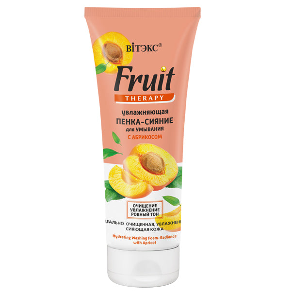 Vitex Fruit Therapy Hydrating Washing Foam-Radiance with Apricot 200 ml
