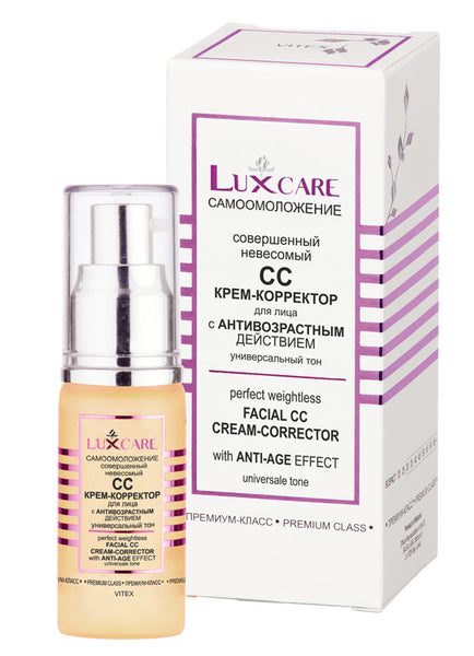Vitex LuxCare Perfect Weightless Facial CC Cream-Corrector with Anti-Age Effect 30 ml