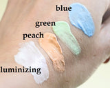 Belita Vitex Lab Colour Correct Makeup Primer Luminizing Green Blue Peach 20 ml