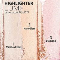 BelorDesign Lumi Touch Ultra Glow Highlighter 3.6 g - 3 Shades